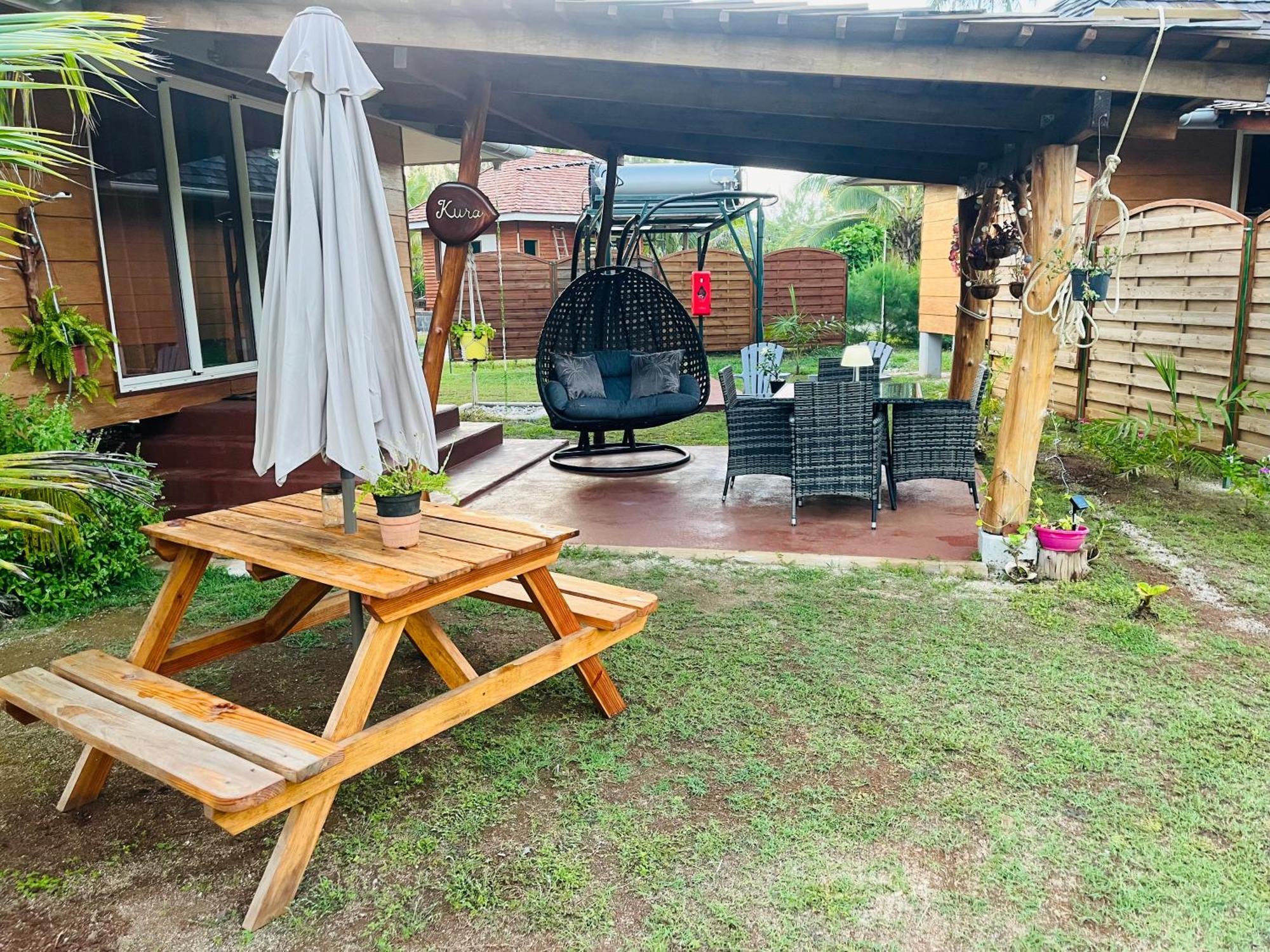 Bungalow Kura Moorea Luaran gambar