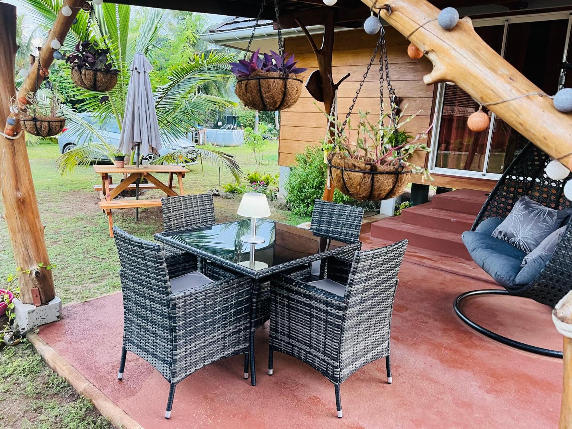 Bungalow Kura Moorea Luaran gambar