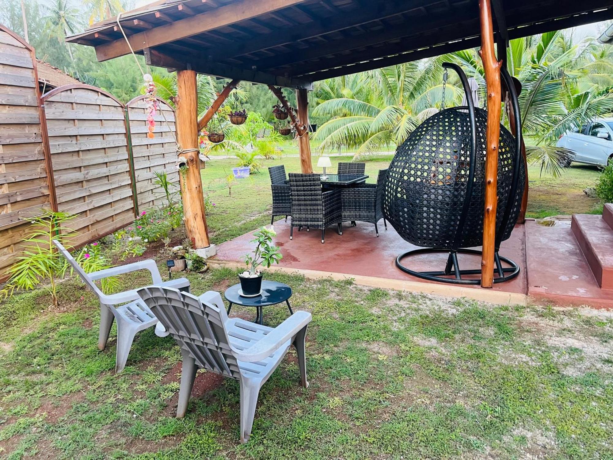 Bungalow Kura Moorea Luaran gambar