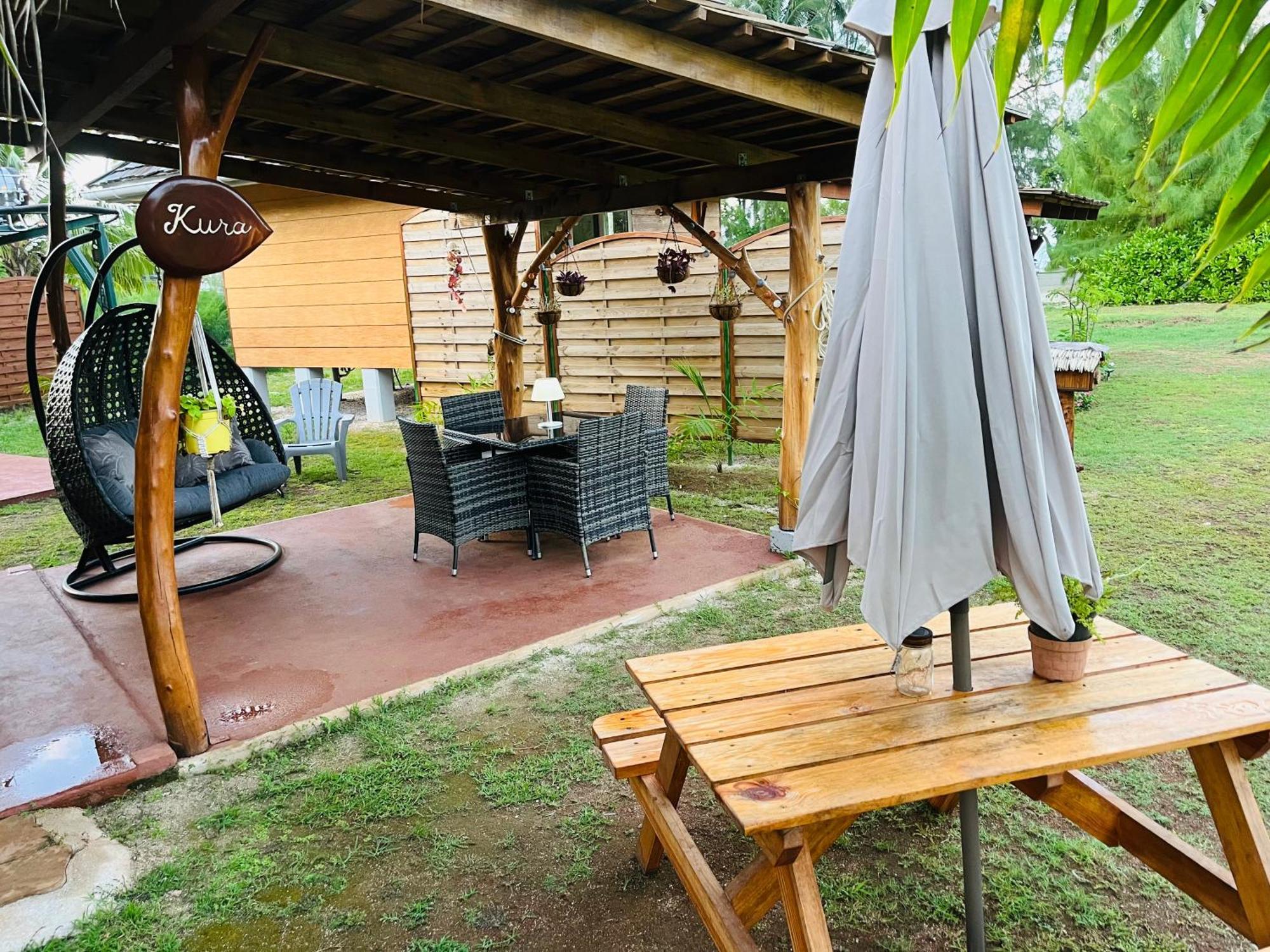 Bungalow Kura Moorea Luaran gambar
