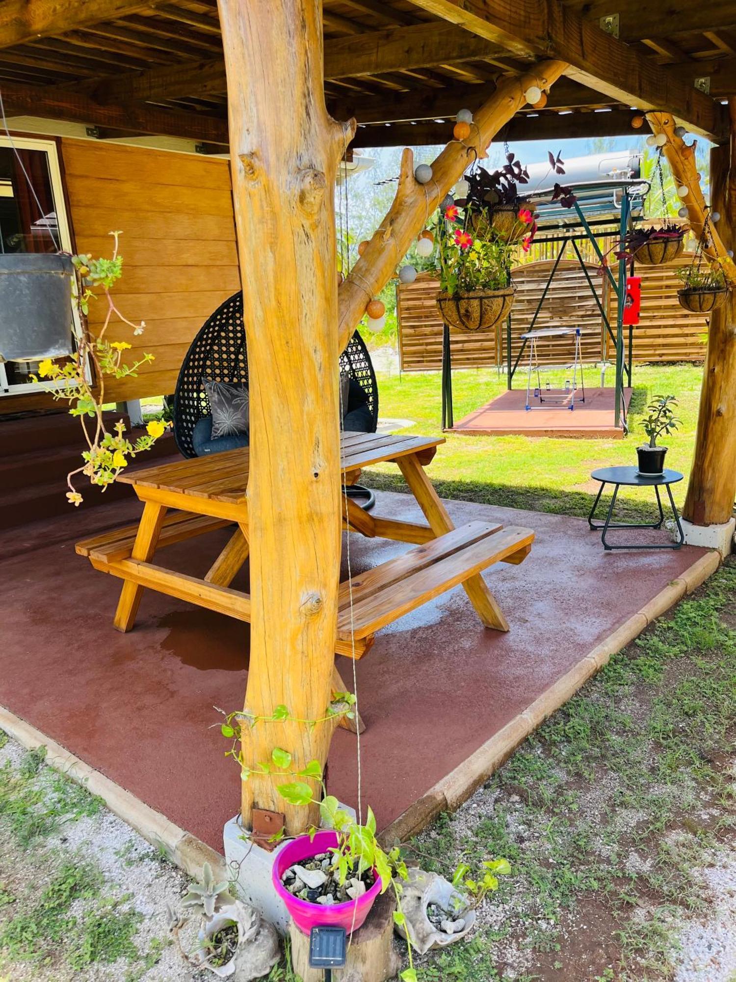 Bungalow Kura Moorea Luaran gambar