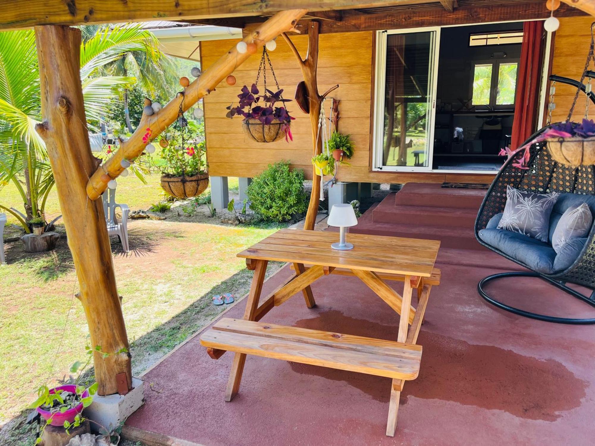 Bungalow Kura Moorea Luaran gambar