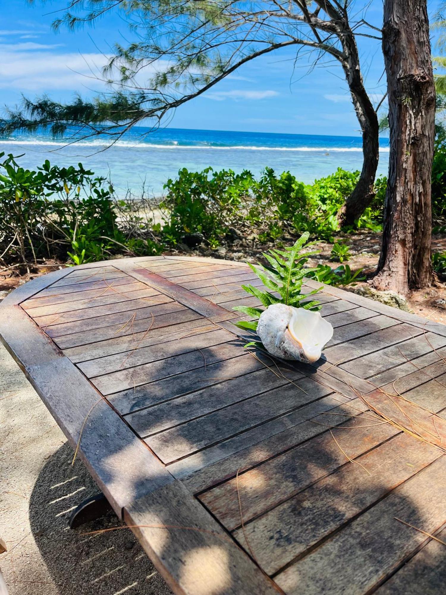 Bungalow Kura Moorea Luaran gambar
