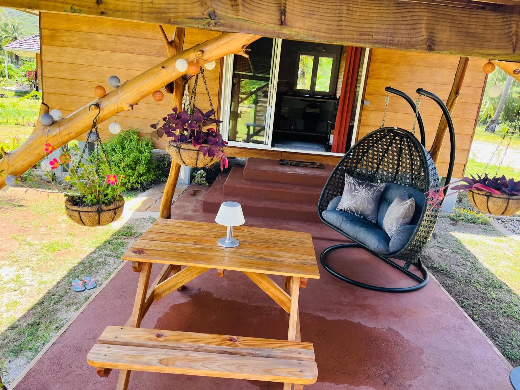 Bungalow Kura Moorea Luaran gambar
