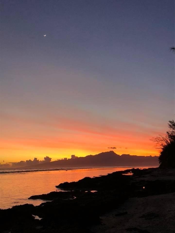 Bungalow Kura Moorea Luaran gambar